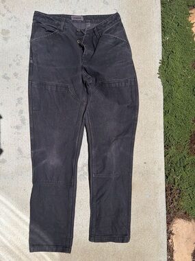 Taylor stitch - The Chore Pant in Coal Chipped Canvas